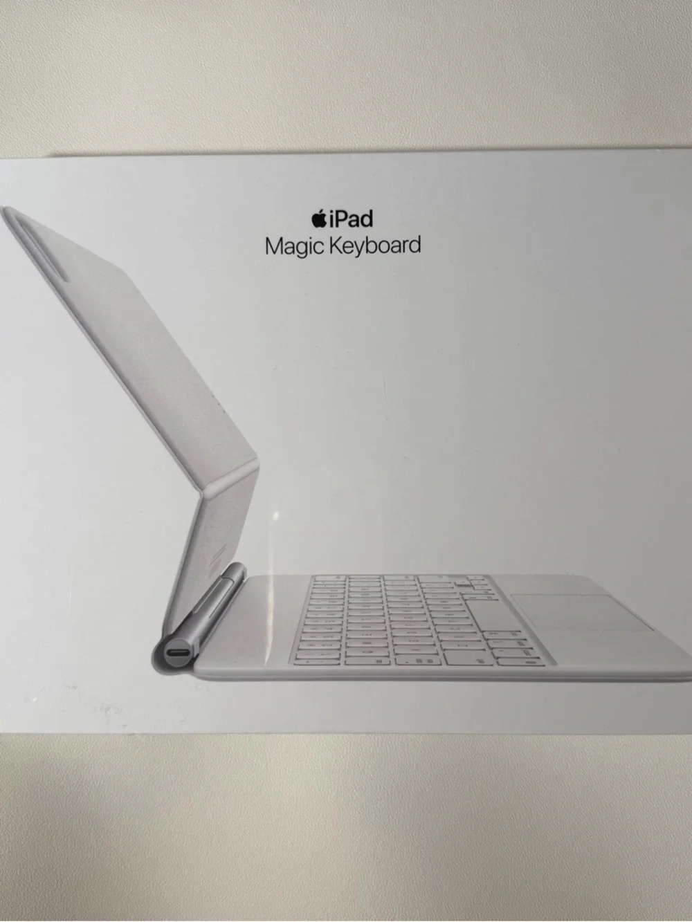Apple iPad Magic Keyboard - White and Silver Accents